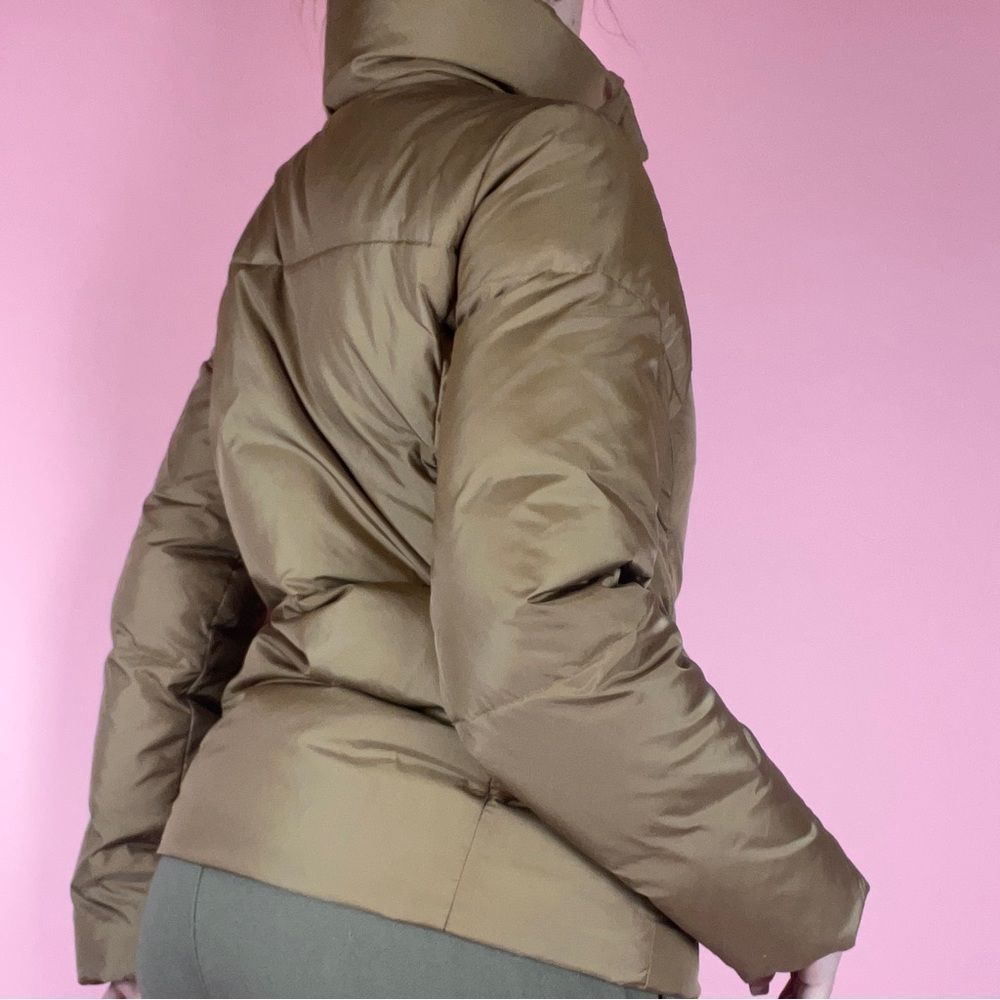 ❌SOLD❌ Tan Padded Winter Jacket - Picture 5 of 9